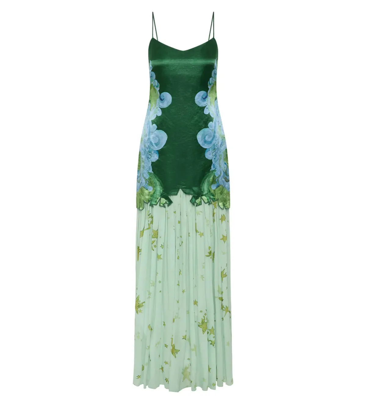 Antipodean Runaway Star Drop Waist Gown Maxi Dress in  Emerald Size AU 12 - Image 5