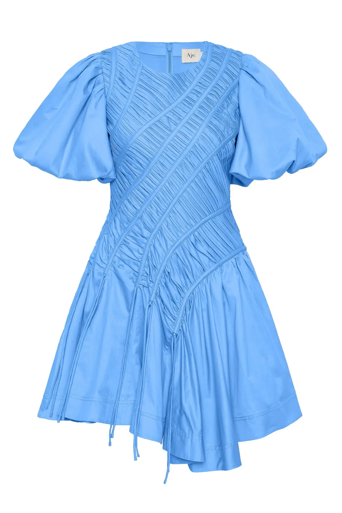 Aje Wisteria Mini Dress in Mist Blue Size 6  - Image 5