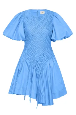 Aje Wisteria Mini Dress in Mist Blue Size 6  for rent on The Volte - image 5
