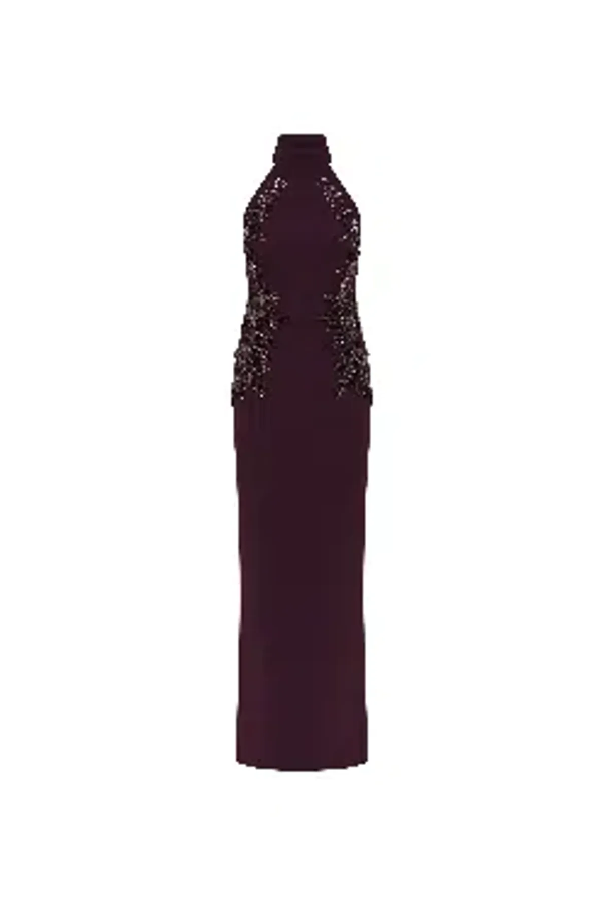 Rebecca Vallance Beatrice Maxi Gown Blackberry Size 10 - Image 3