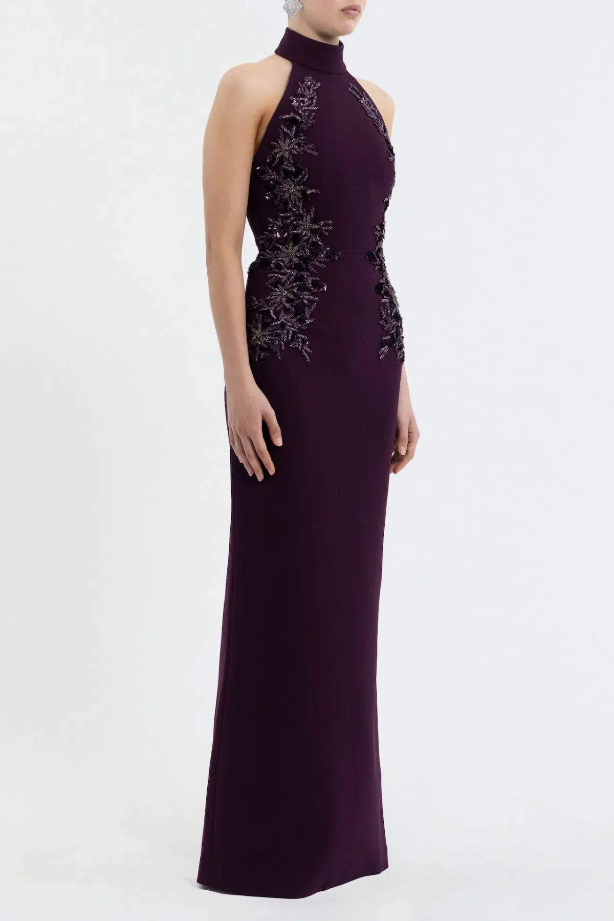 Rebecca Vallance Beatrice Maxi Gown Blackberry Size 10 - Image 2