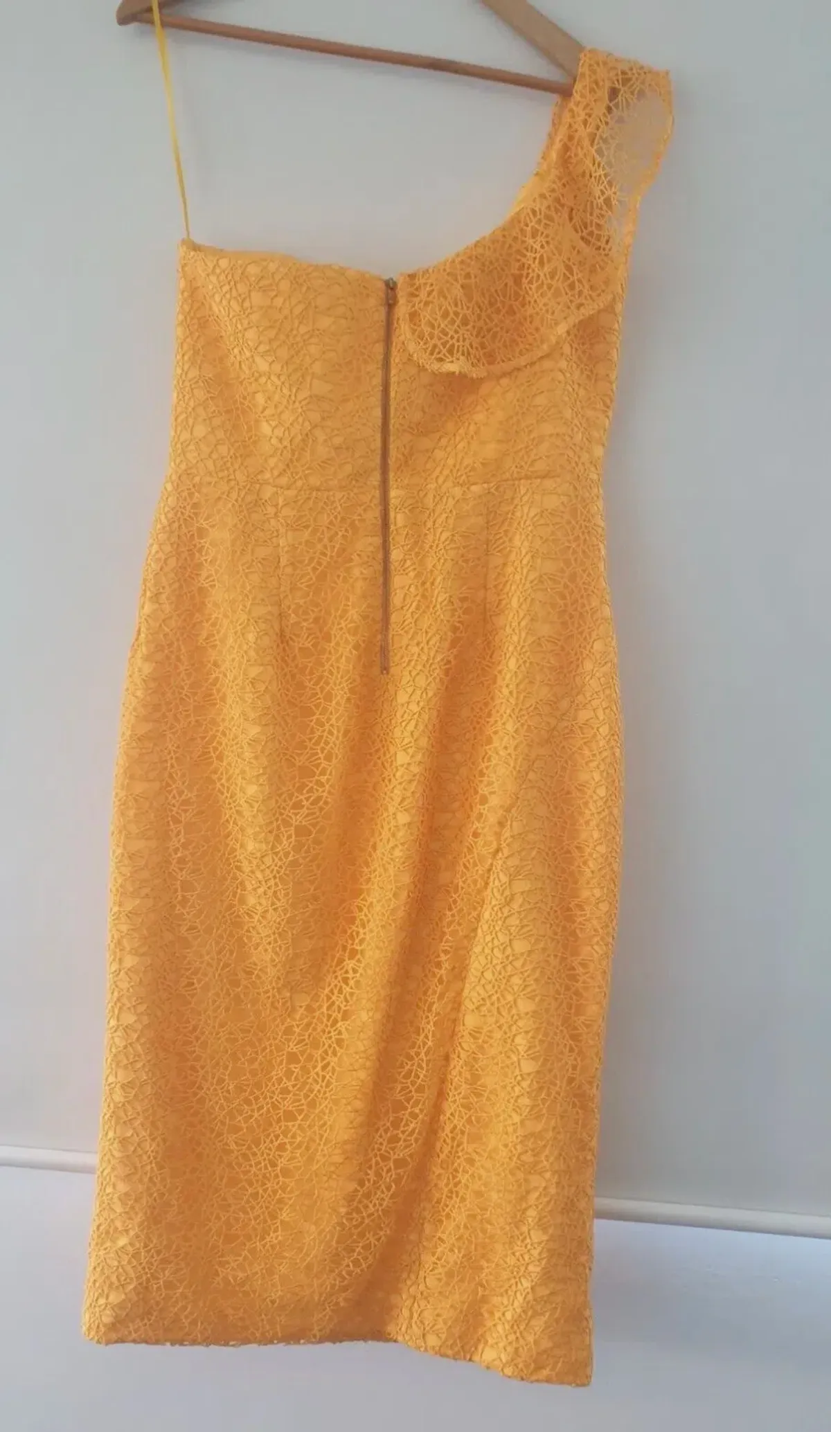 Rebecca Vallance Baha Dress Saffron Yellow In AU 14 US 10 EUR 42 - Image 4