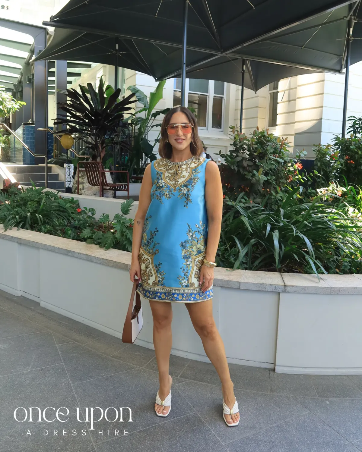 Alemais Cassie Exclusive Mini Dress Print Size 12 - Image 2