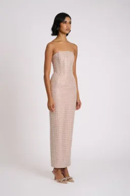 Eliya The Label Peyton Maxi Dress Sequin Size XS / AU 6 for rent on The Volte - image 3