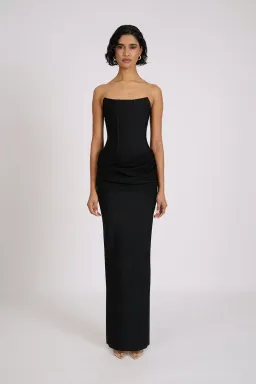 Eliya The Label Hilda Maxi Gown Black Size XS / AU 6 for rent on The Volte - image 1