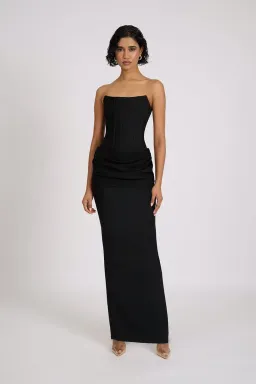 Eliya The Label Hilda Maxi Gown Black Size XS / AU 6 for rent on The Volte - image 3
