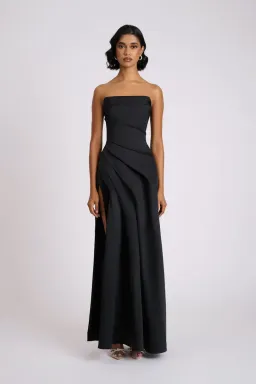Eliya The Label Deanna Maxi Gown Black Size S / Au 8 for rent on The Volte - image 1