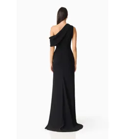 Elliatt Isadora Off The Shoulder Maxi Gown in Black Size AU12 for rent on The Volte - image 2