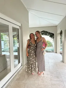 Bec & Bridge Aztec Design (brown/white) Maxi Dress Size AU8 for rent on The Volte - image 2