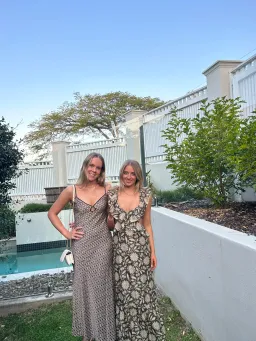 Bec & Bridge Aztec Design (brown/white) Maxi Dress Size AU8 for rent on The Volte - image 1