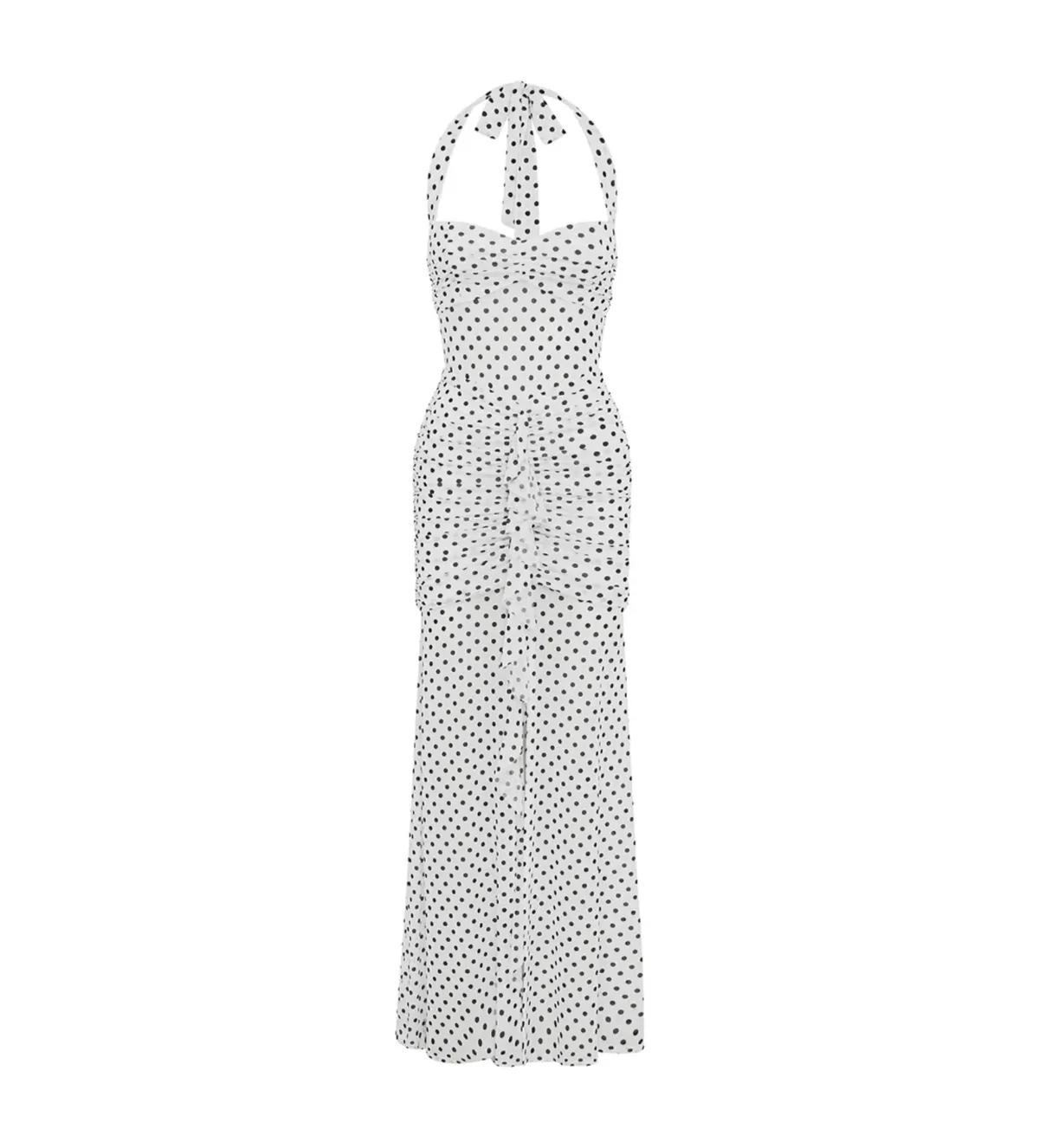 Runaway The Label Tallula Maxi Dress White Polka Size M/AU 10 - Image 5