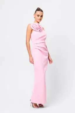MOSSMAN DREAMSTATE MAXI DRESS / PINK / SIZE 14 for rent on The Volte - image 6