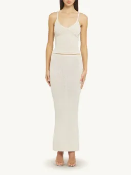 Asta Resort Carolina Set Ivory Sequin Size AU 8 for rent on The Volte - image 1