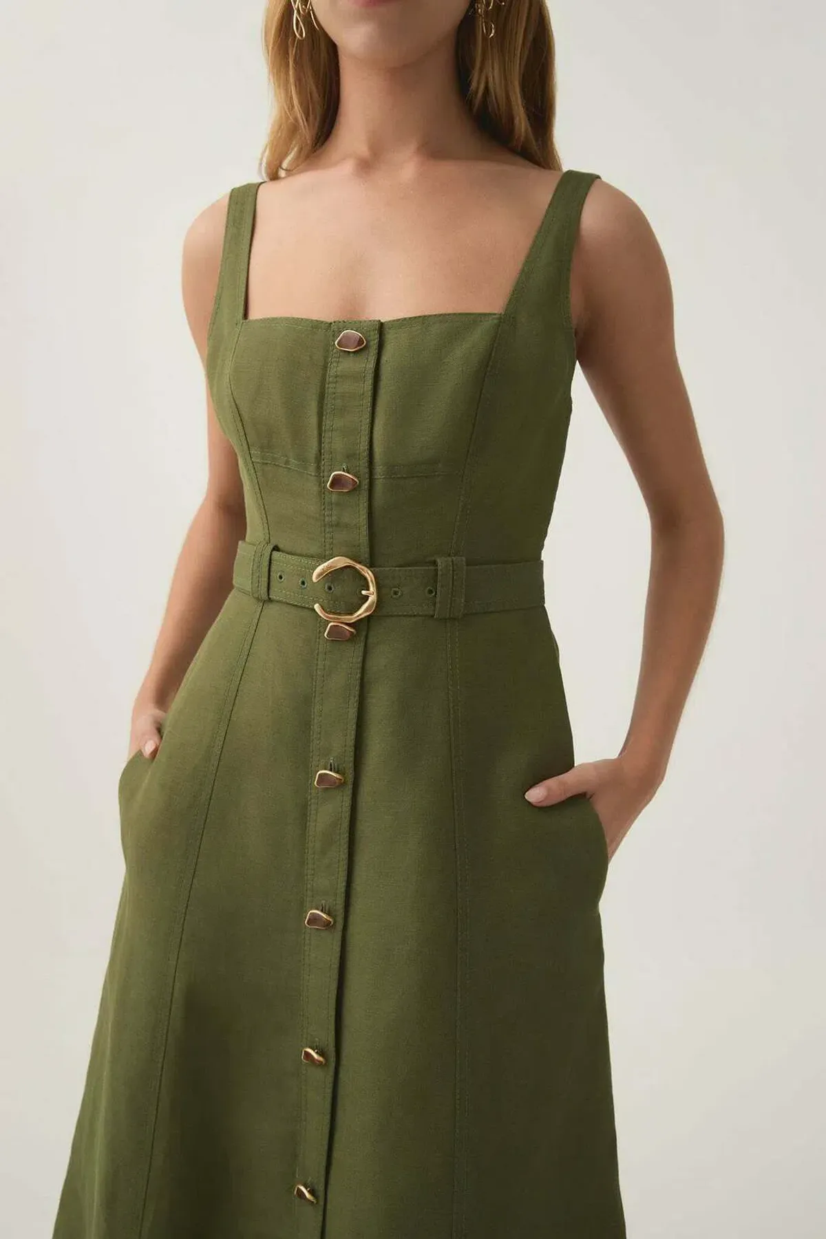 Aje Axle Utility Midi Dress 10 - Image 3