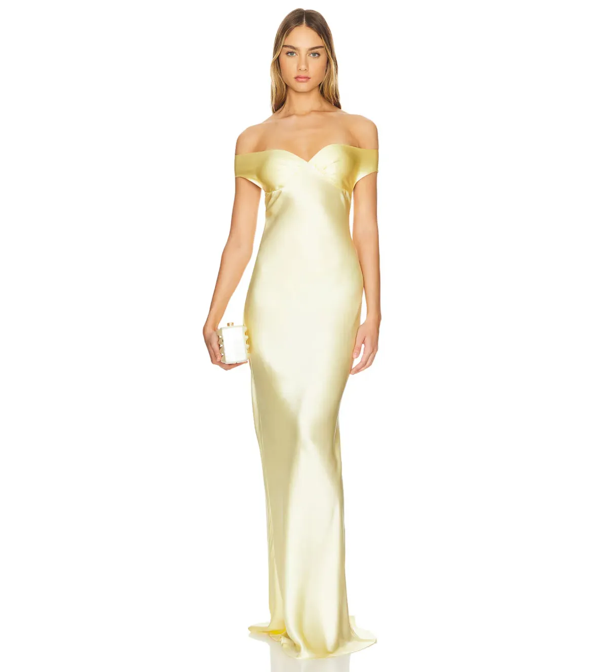 Natalie Rolt Bridget Maxi Dress in Lemon Size 10 - Image 1