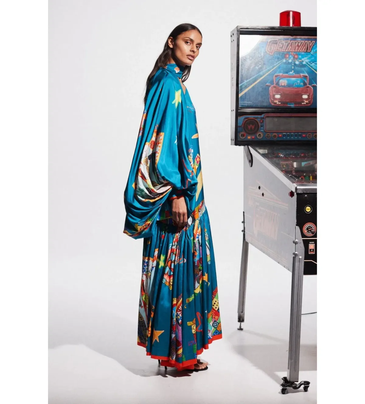 Alemais Rollers Midi Gown Size 10 - Image 2