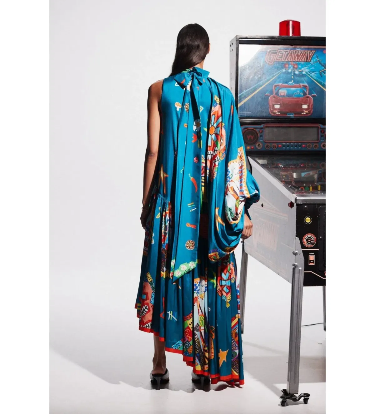 Alemais Rollers Midi Gown Size 10 - Image 3