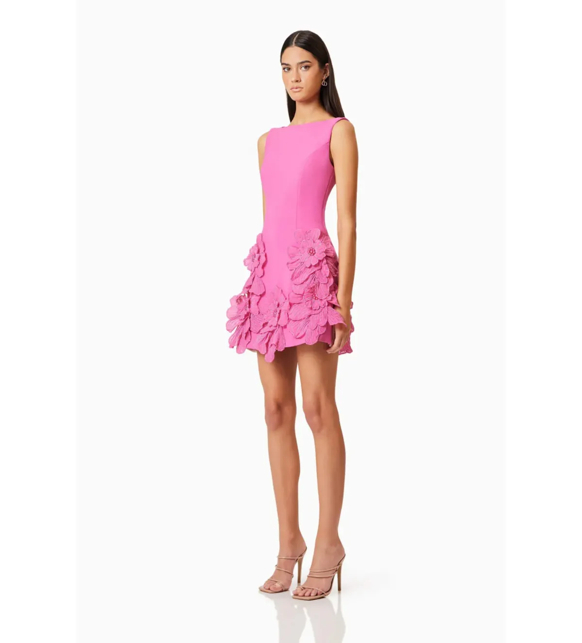 Elliatt Janelle Mini Dress Pink Size S/AU 8 - Image 2