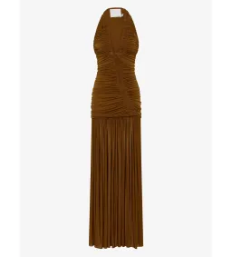 Christopher Esber Orion Maxi Gown in Russet Size 6 for rent on The Volte - image 4