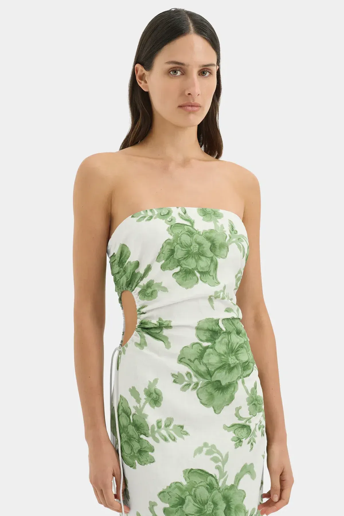 Sir Gardella Strapless Midi Dress - Image 3