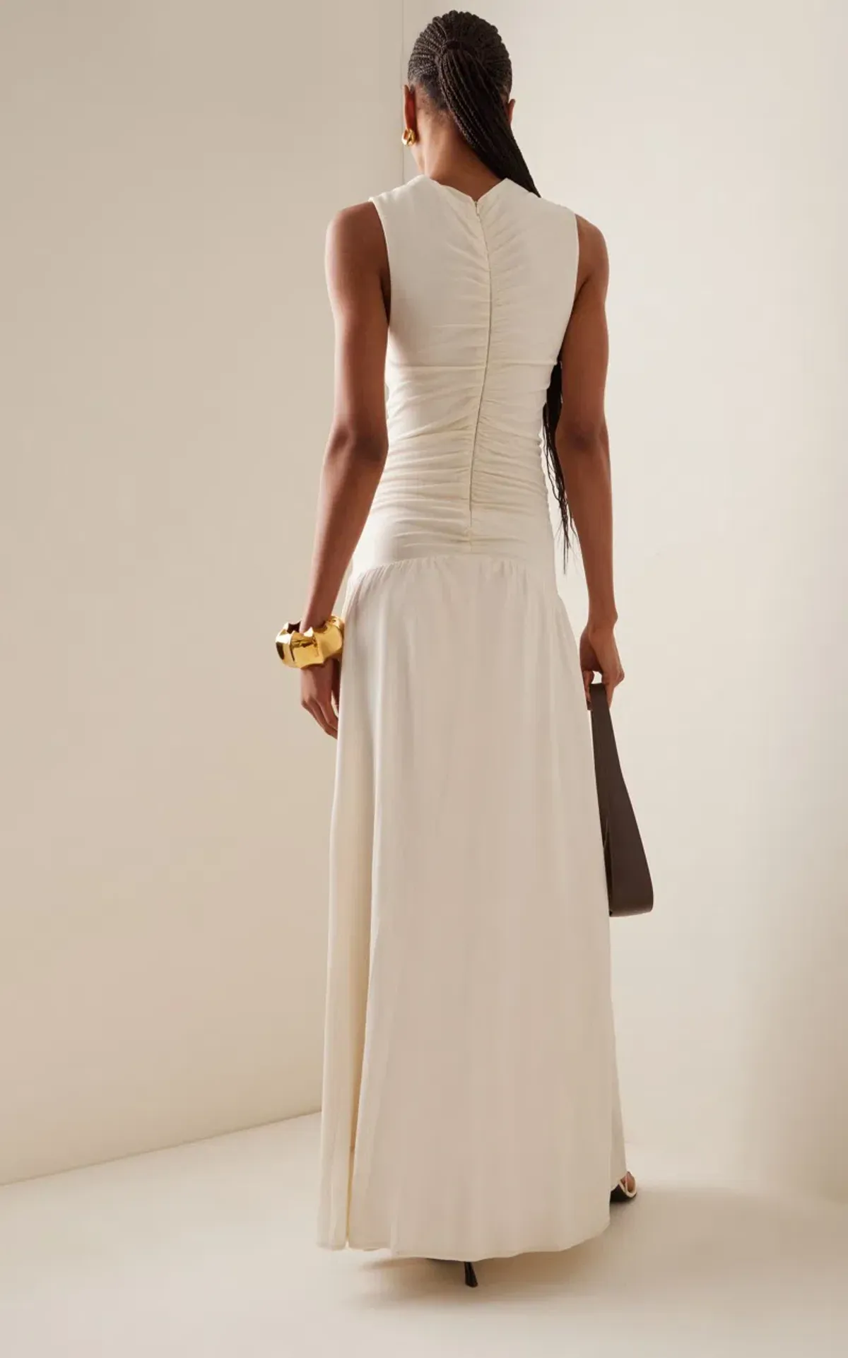 ANNA QUAN Fleur Maxi Dress Vanilla Cream 8  - Image 2