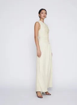 ANNA QUAN Fleur Maxi Dress Vanilla Cream 8  for rent on The Volte - image 7