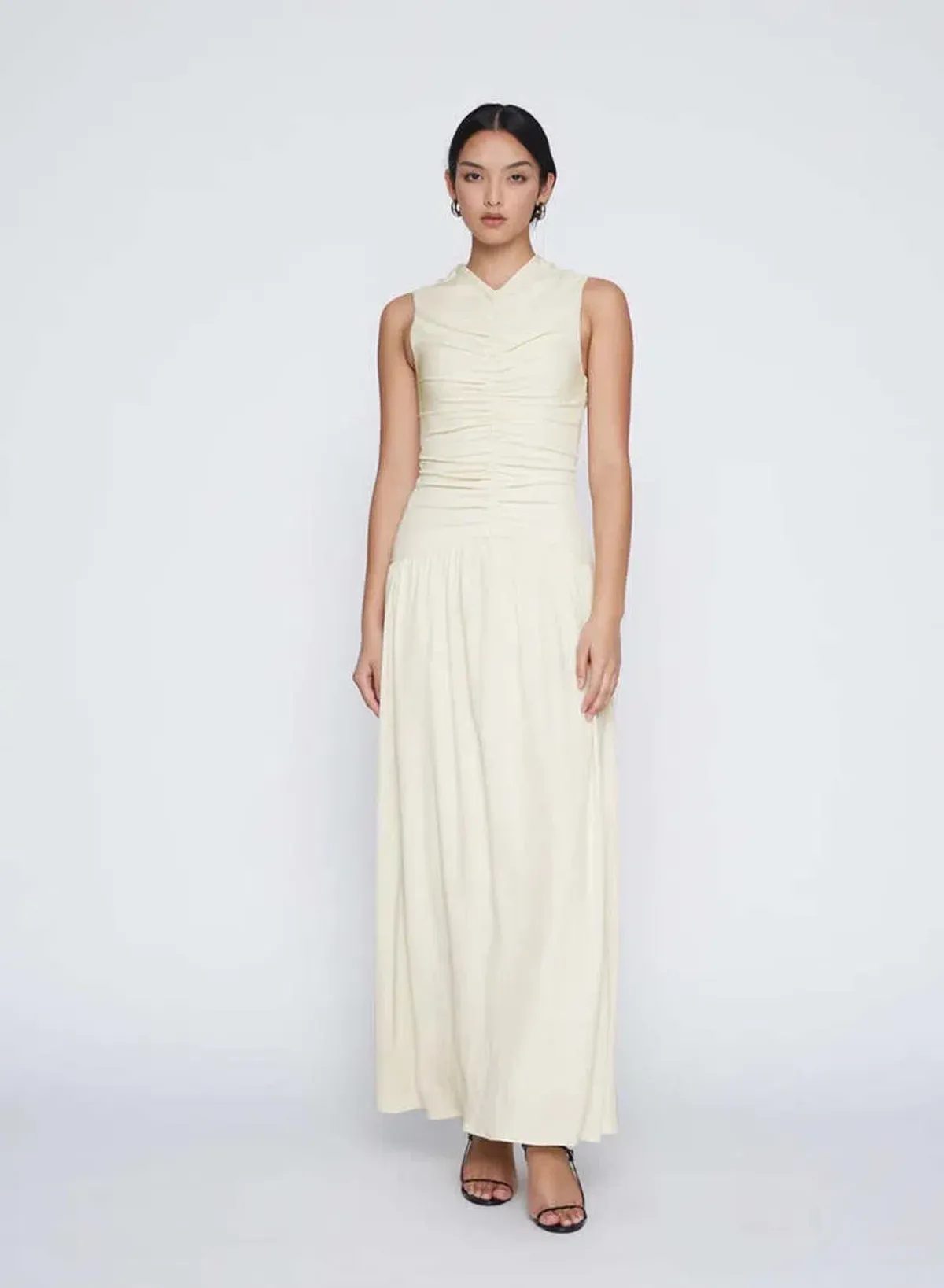 ANNA QUAN Fleur Maxi Dress Vanilla Cream 8  - Image 6