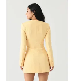 Anna Quan Eva Mini Dress Butter Size AU 8 for rent on The Volte - image 6