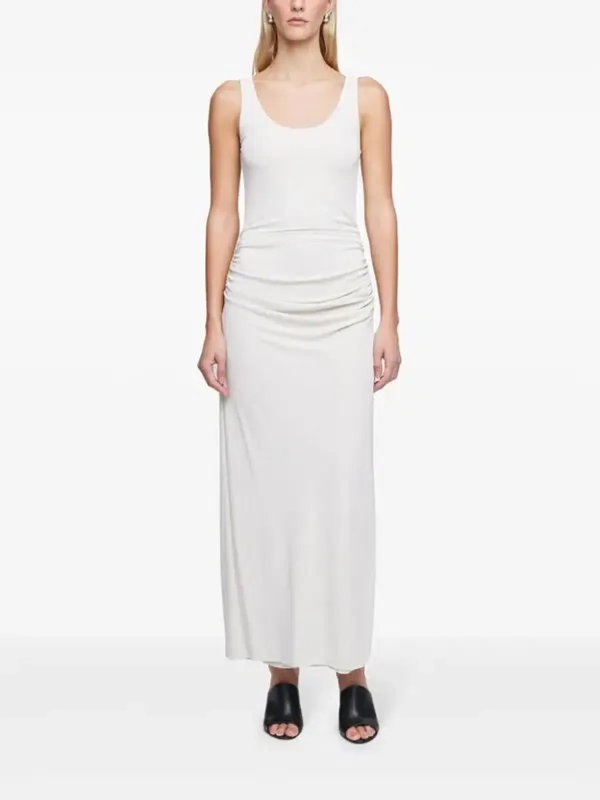 ANNA QUAN Shelley Maxi Dress in Dove Grey 8 AU - Image 3
