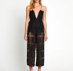 Alice McCall Diamond Veins Jumpsuit size 8 for rent on The Volte - image 2