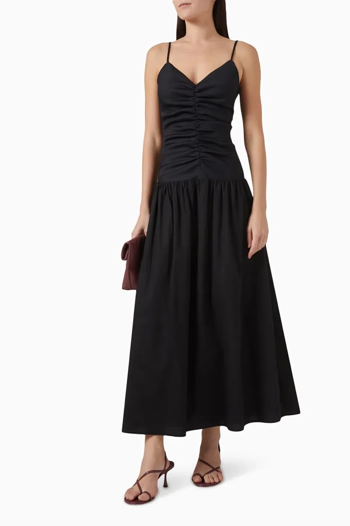 Anna Quan Mira Maxi Dress Noir Black Size AU  8  - Image 2