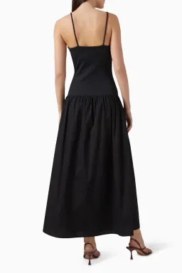 Anna Quan Mira Maxi Dress Noir Black Size AU  8  for rent on The Volte - image 4