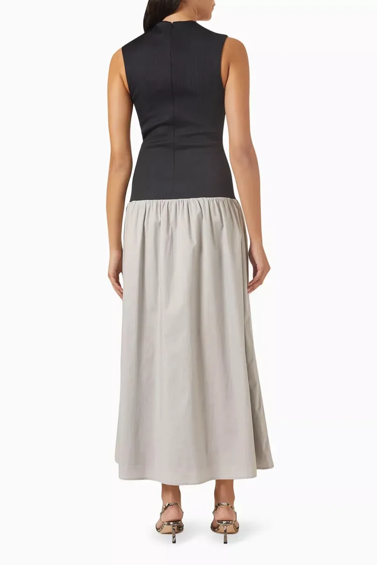 Anna Quan Isla Dress Grey Size 6 - Image 3
