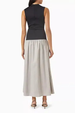 Anna Quan Isla Dress Grey Size 6 for rent on The Volte - image 3