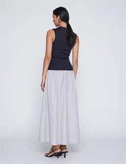 Anna Quan Isla Dress Grey Size 6 for rent on The Volte - image 6