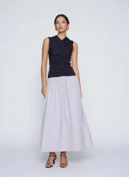 Anna Quan Isla Dress Grey Size 6 for rent on The Volte - image 7