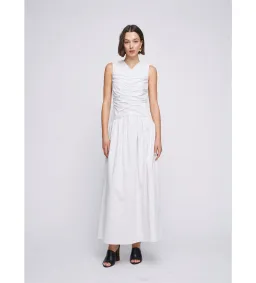 Anna Quan Arabella Maxi Dress Cotton Poplin Size AU 8 for rent on The Volte - image 1
