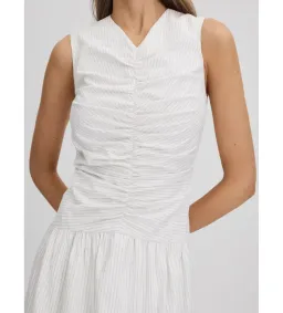 Anna Quan Arabella Maxi Dress Cotton Poplin Size AU 8 for rent on The Volte - image 4