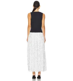 Anna Quan Leni Maxi Dress Spot Fringe Size AU 6 for rent on The Volte - image 3