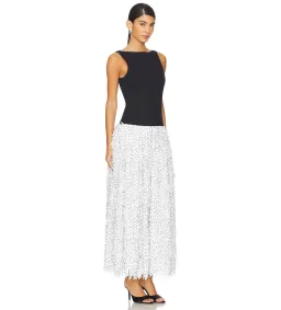 Anna Quan Leni Maxi Dress Spot Fringe Size AU 6 for rent on The Volte - image 2