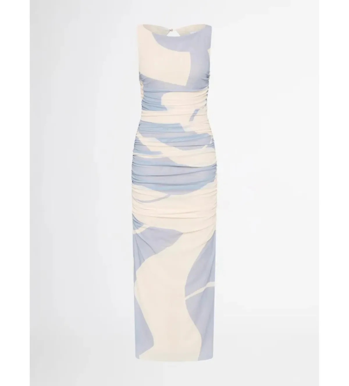 Sheike Ocean Breeze Mesh Midi Dress Multi Size AU 12 - Image 5