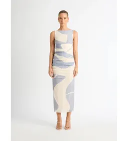 Sheike Ocean Breeze Mesh Midi Dress Multi Size AU 12 for rent on The Volte - image 1