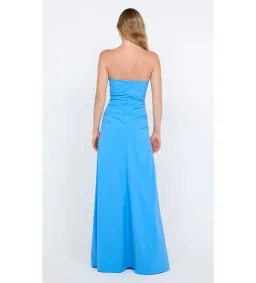 Bec & Bridge Angelina Strapless Maxi Dress Mid Blue Size AU 10 for rent on The Volte - image 4