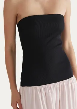 Anna Quan Amyra Strapless Midi Dress Peony Pink Size 6 for rent on The Volte - image 3