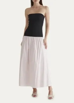 Anna Quan Amyra Strapless Midi Dress Peony Pink Size 6 for rent on The Volte - image 7