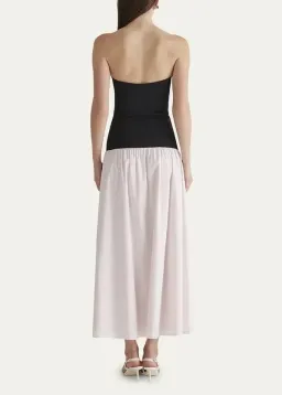 Anna Quan Amyra Strapless Midi Dress Peony Pink Size 6 for rent on The Volte - image 6