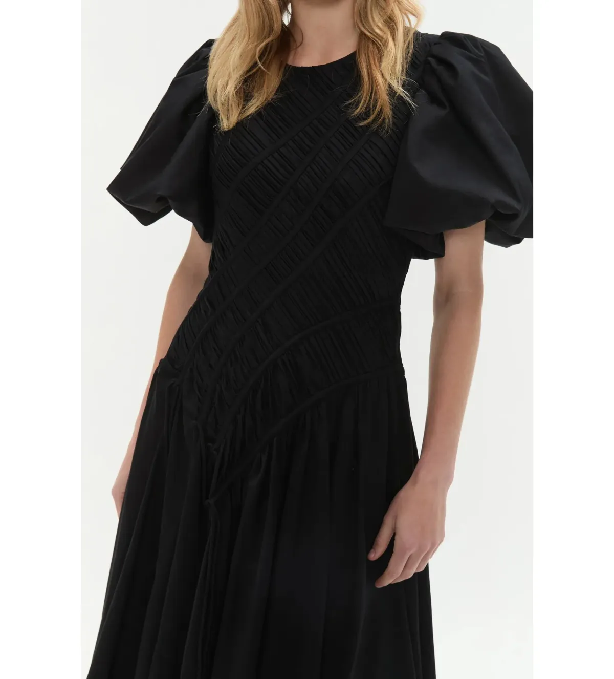 Aje Wisteria Midi Dress Black Size AU 14 - Image 4