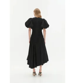 Aje Wisteria Midi Dress Black Size AU 14 for rent on The Volte - image 3