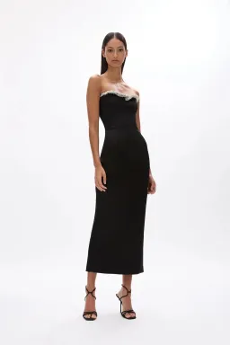 Rachel Gilbert Lorna Dress in black size 5 AU 16 for rent on The Volte - image 5