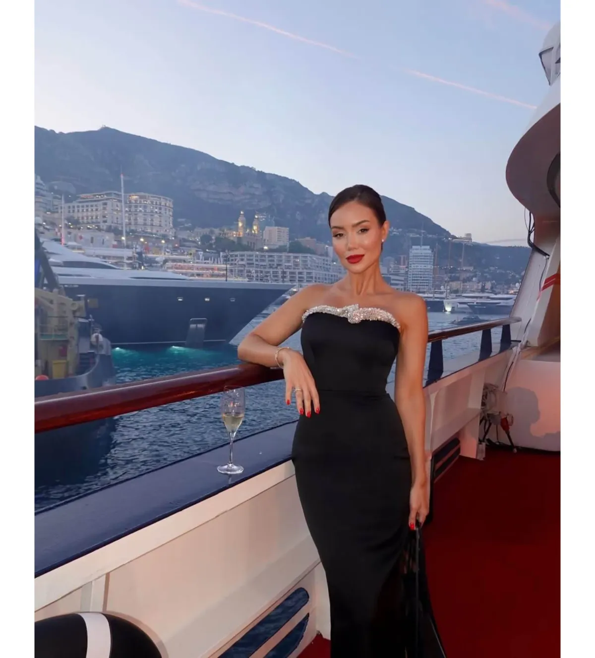 Rachel Gilbert Lorna Midi Dress Black Size 5 / AU 16 - Image 2